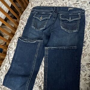 Vintage guess low rise jeans Dark wash